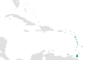 location within the Caribbean