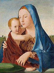 Antonello da Messina, The Benson Madonna, 1465-1470.