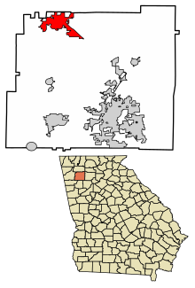 Adairsville, Bartow County, Georgia, where Floyd was born