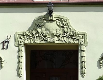 Detail of the portal