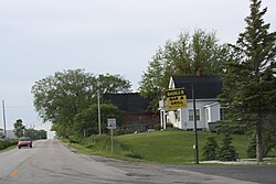 Looking north at Fontenoy