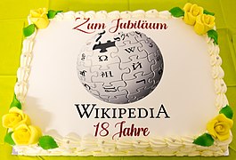 Geburtstagstorte Wikipedia wird achtzehn-7.jpg