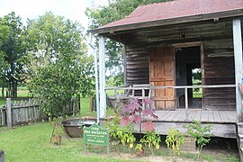 Case à esclave de la Plantation Laura (États-Unis).