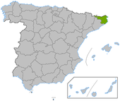 Gerona en España