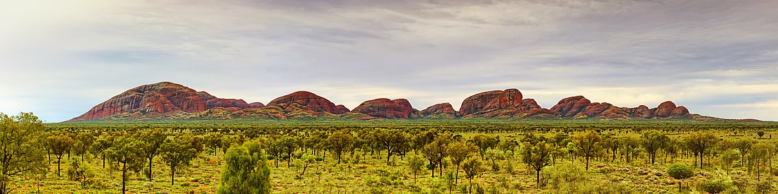 Panoramic view of Kata-Tjuta by Dimageau (CC-BY-SA-4.0)