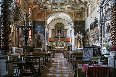 View of the nave