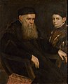 Old Man and a Boy Tintoretto (1565) Kunsthistorisches Museum