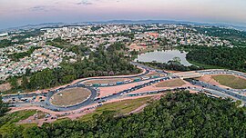 Vista parcial aérea de Contagem