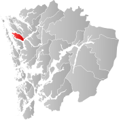 Meland within Hordaland