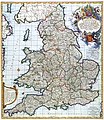 Vol 2 - 004 - A NEW MAP OF THE KINGDOME of ENGLAND, Representing the Princedome of WALES, and other PROVINCES, CITIES, MARKET TOWNS, with the ROADS from TOWN to TOWN