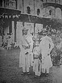 A rare photograph of the 3 successive Maharajas of Dewas Junior State (L to R - HH Maharaja Sadashiv Rao Puar, HH Maharaja Yeshwant Rao Puar and HH Maharaja Malhar Rao Puar).