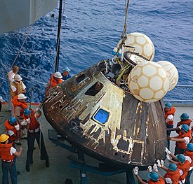 Apollo 13 Command Module recovery