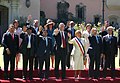 Junto a Bachelet de Chile y otros jefes de estado