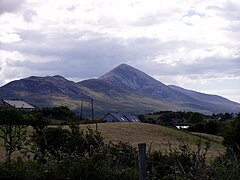 Distant view of mountain from Westport