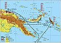 Image 55Australian and Japanese Army forces in New Guinea and the Solomon Islands in late 1944 (from Military history of Australia during World War II)