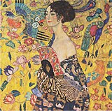 Gustav Klimt, Dama com Leque, 1917/18