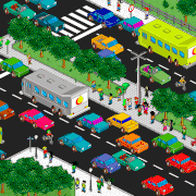 Isometric Pixel Art by Peterson Freitas (enlarged).gif