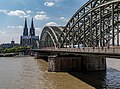 Hohenzollernbrücke Köln (2014)