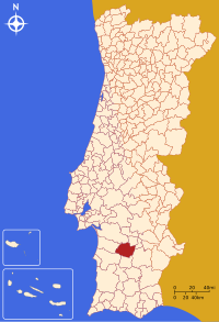 Ferreira do Alentejo ê hêng-chèng hoān-ûi ê uī-tì