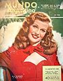 Rita Hayworth à la une du magazine argentin Mundo Argentino en 1946.