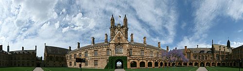 Main Quadrangle panorama