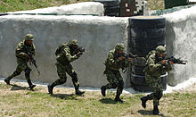 Colombian Army special forces at Tolemaida Army Air Field, 2007