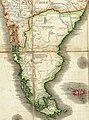 Cartographie de Juan de la Cruz Cano y Olmedilla en 1755