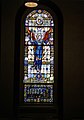 Archangel Haniel, stained-glass window at the Main Protestant Chapel in Marine Corps Base Camp Lejeune, Jacksonville, North Carolina.