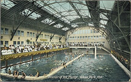 Ocean Park bathhouse, also called the Plunge or Natatorium