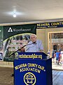 Mississippi Supreme Court Justice James W. Kitchens giving a speech at the 2024 Neshoba County Fair.