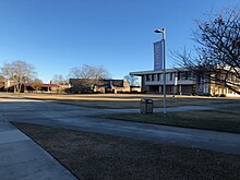 Lenoir Community College's library and student center