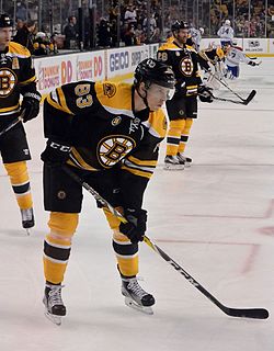 Peter Cehlarik v dresu Boston Bruins