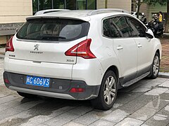 Peugeot 3008 I phase 2 (Chine)