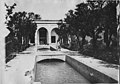 The canal passing through the palace's interior garden (1916)