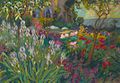 c.1920, Le jardin aux iris, oil on canvas, 80.9 x 116.2 cm