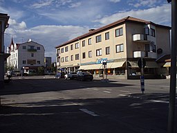 Bredgårdsgatan med Grand Hotell i bakgrunden