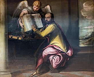 Matthew the Apostle by Francesco Montemezzano