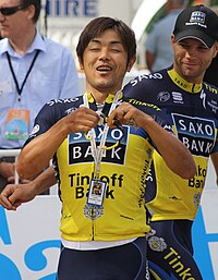 Takashi Miyazawa bei der Tour Down Under 2013