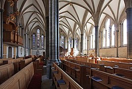 Temple Church, aisled hall 1240