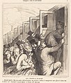 Lithograph by Honoré Daumier published 1864