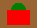 The distinguishing patch of the 2nd Battalion (Eastern Ontario Regiment), CEF.