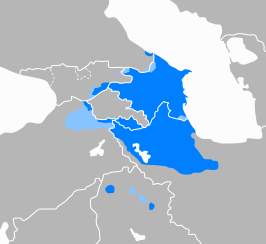 ■ Verspreiding van het Azerbeidzjaans