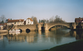 Abingdon bridge, bouw begonnen 1416