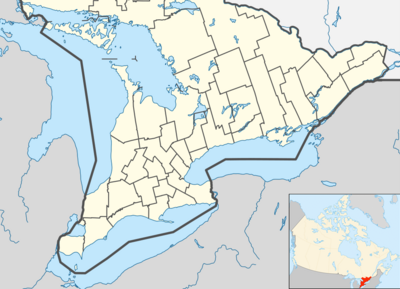 2015 Canadian Soccer League season is located in Southern Ontario