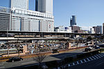 高架の名古屋駅 （2010年（平成22年）2月）