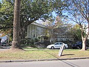 Unitarian Church on Jefferson Avenue in New Orleans (completed in 1958; converted to a residence following relocation of the church)