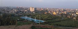 The view of Kalar from Sherwana Castle