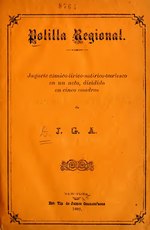 Thumbnail for File:Polilla regional - juguete cómico-lírico-satírico-burlesco en un acto, dividido en cinco cuadros (IA polillaregionalj13525jga).pdf