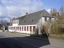 Frøken Jensen, früher Skelde Forsamlingsgaard, ein Gasthaus aus dem Jahr 1888, heute noch im Betrieb