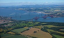 The Forth bridges from the air (geograph 5835049).jpg